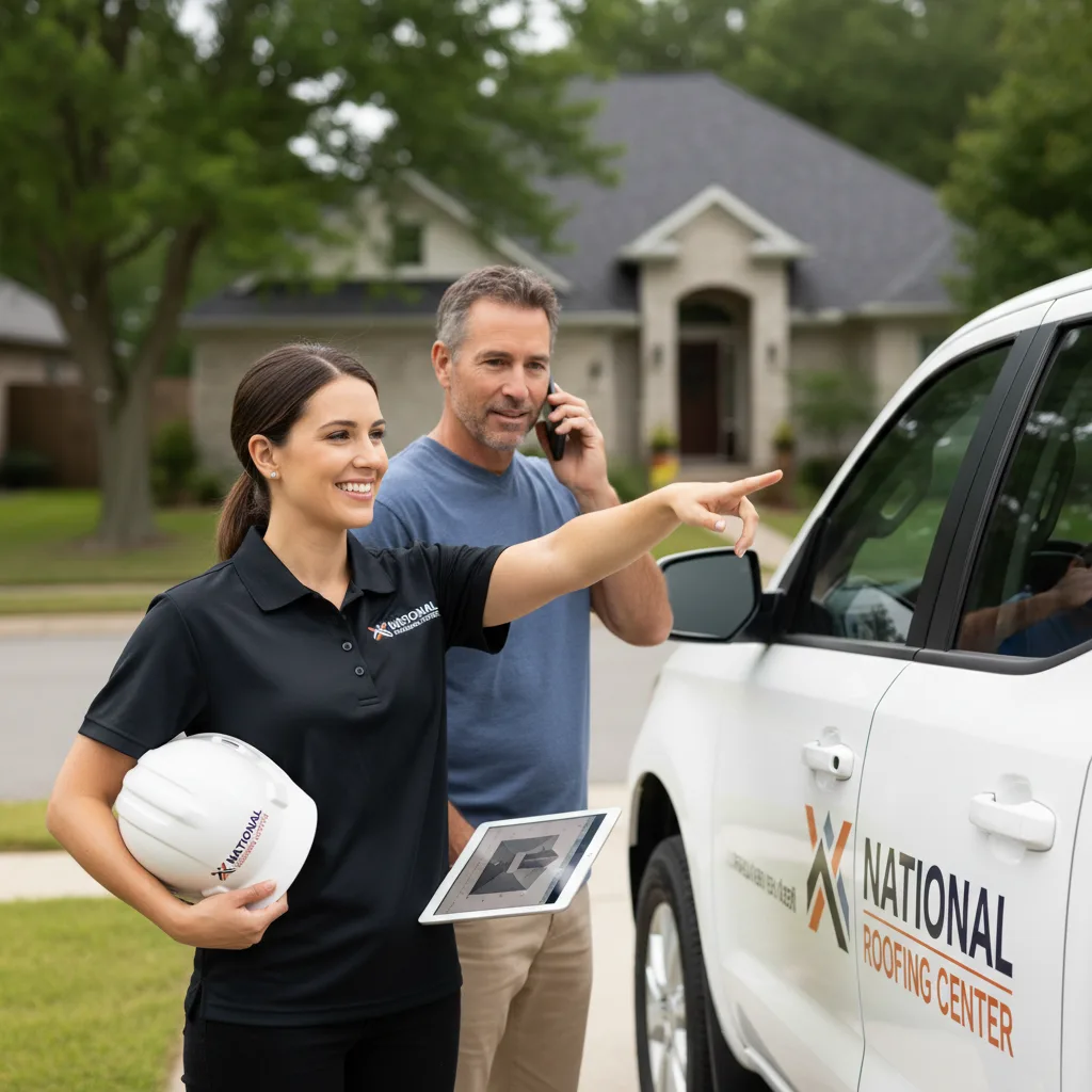 National Roofing Center customer support in Renner